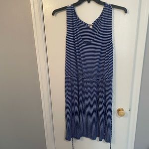 Super comfy tank dress w/wide shoulder strap